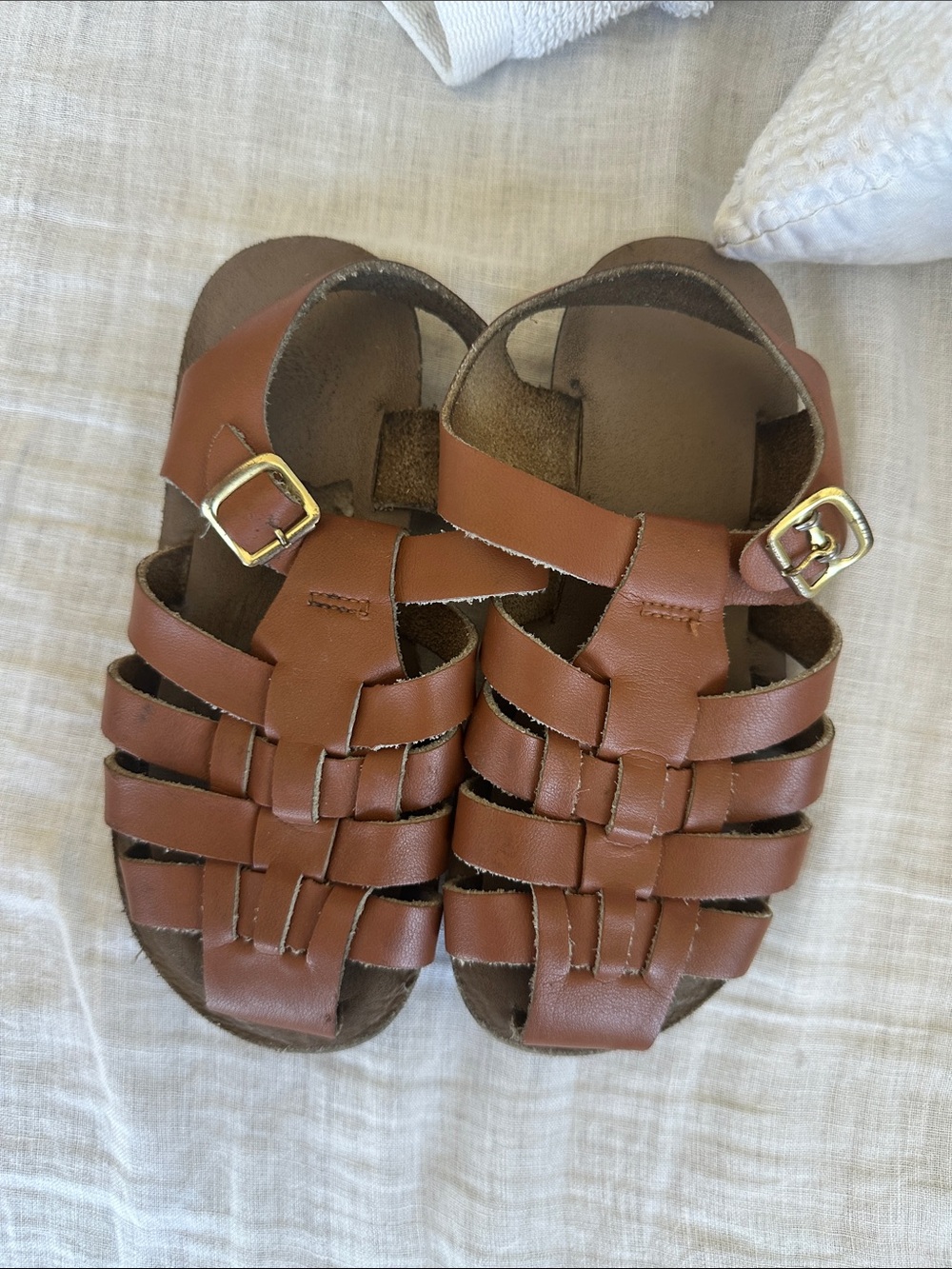Salt water sandals by Hoy Shoes Sun-San - Sailors 11 brown leather
